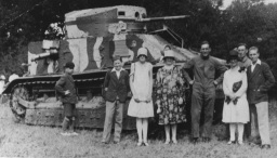 Early Tank In Thorpe-Le-Soken, Essex